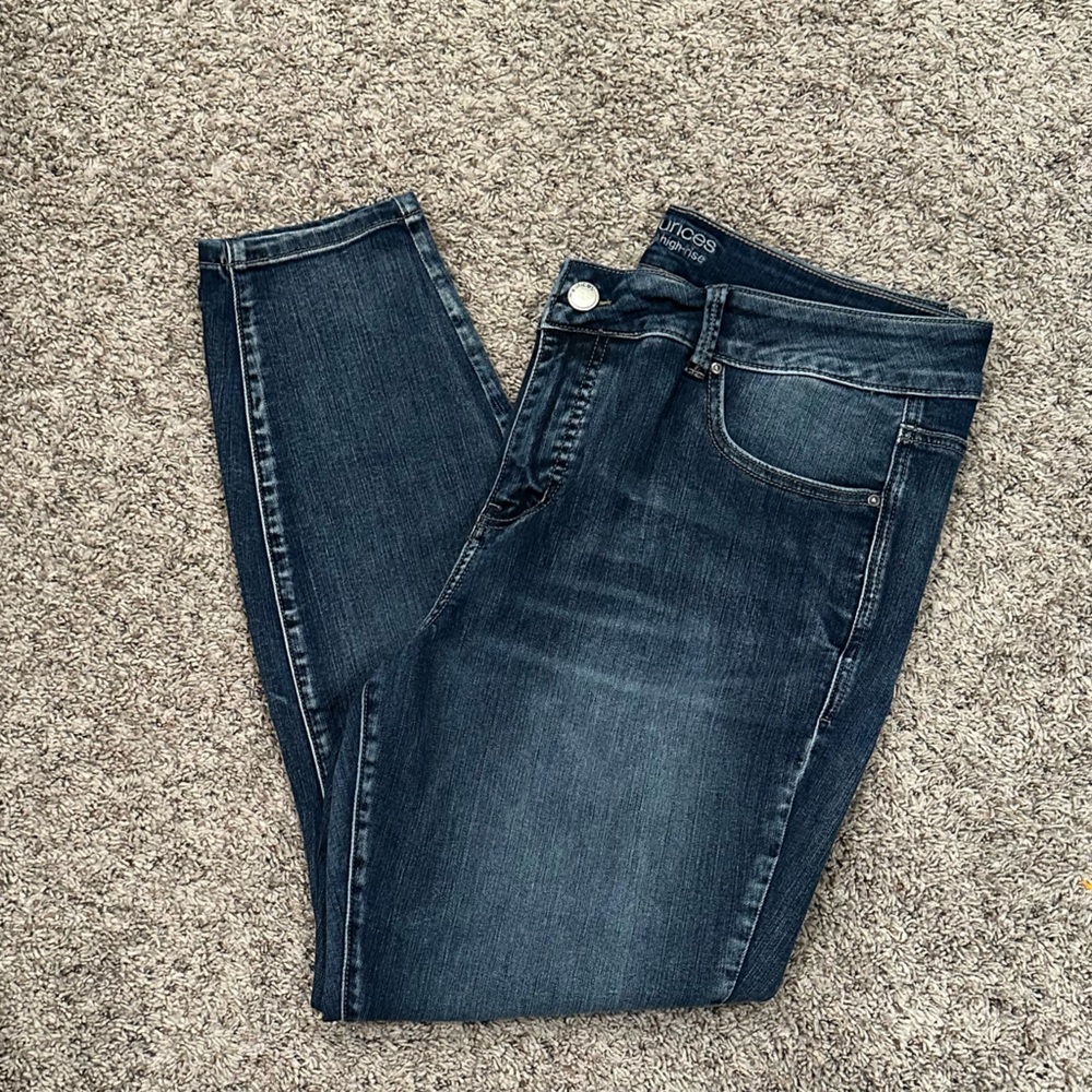 Maurices Everflex Super Skinny High Rise Stretch Jean size 18W